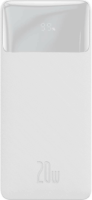 Baseus Bipow Digital Display Powerbank 10000mAh (3A / 5V) - Fehér