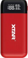 Xtar PB2S Akkumulátor töltő / Powerbank - Piros