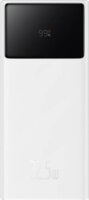 Baseus Star-Lord Digital Display Fast Charge Powerbank 20000mAh ( 3A / 5V) - Fehér