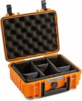 B&W 1000 Fotós bőrönd elválasztókkal - Narancs