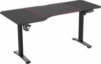 Techsend ED1675 Állítható magasságú gamer asztal - Fekete