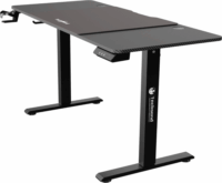 Techsend EL1460 Állítható magasságú gamer asztal - Fekete