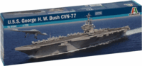 Italeri U.S.S. George H.W.Bush CVN-77 repülőgéphordozó műanyag modell (1:720)