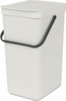 Brabantia Sort & Go Waste Bin 16 literes hulladékgyűjtő szemetes - Világosszürke