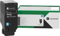 Lexmark 81C2XC0 Eredeti Toner Cián