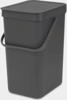 Brabantia Sort & Go 12 literes hulladékgyűjtő szemetes - Sötétszürke