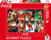 Schmidt Spiele Coca-Cola Mikulás - 1000 darabos puzzle