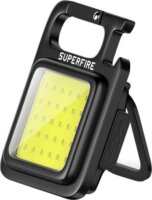 Superfire MX16 Akkus LED Munkalámpa - Fekete