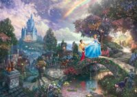 Schmidt Spiele Thomas Kinkade Disney Hamupipőke - 1000 darabos puzzle