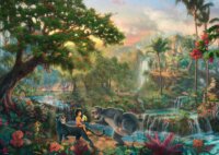 Schmidt Spiele Thomas Kinkade Disney A dzsungel könyve - 1000 darabos puzzle