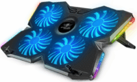 Spirit of Gamer AIRBLADE 500 RGB 17" Laptop hűtőpad - Feket