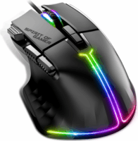 Spirit of Gamer PRO-M5 RGB Vezetékes Gaming Egér - Fekete