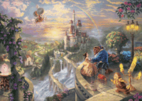 Schmidt Spiele Disney Szépség és a Szörnyeteg - 500 darabos puzzle