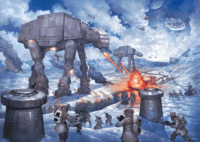 Schmidt Spiele Star Wars Hoth-i csata - 1000 darabos puzzle