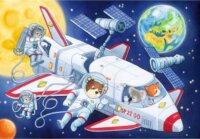 Ravensburger Utazás az űrben - 2x24 darabos puzzle