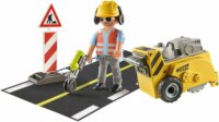 Playmobil City Action - Útépítő betonvágóval