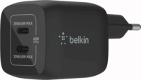 Belkin 2xUSB-C Hálózati töltő - Fekete (45W)