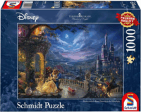 A Schmidt Spiele Disney A Szépség és a Szörnyeteg Tánc a holdfényben - 1000 darabos puzzle