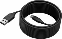 Jabra Panacast 50 USB-A apa - USB-C apa 2.0 Adatkábel - Fekete (5m)