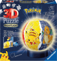 Ravensburger Pokémon éjszakai fény - 72 darabos 3D puzzle