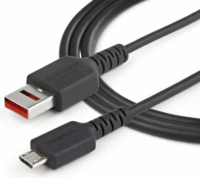 Startech USBSCHAU1M USB-A apa - Micro USB apa Töltő kábel - Fekete (1m)