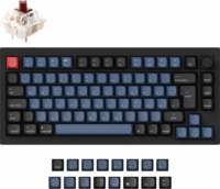 Keychron Q1 Knob Vezetékes Mechanikus (Gateron Brown) Gaming Billentyűzet - Német