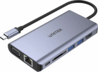 Unitek D1019B 8 in 1 USB Type-C 3.1 Univerzális dokkoló