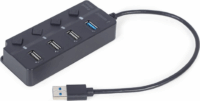 Gembird UHB-U3P1U2P3P-01 USB Type-A 3.1 HUB (4 port)