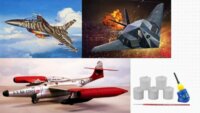 Revell Ajándékkészlet az amerikai légierő 75. évfordulójára műanyag modell (1:72)