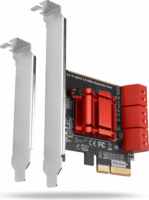 Axagon PCES-SA6 6x belső SATA port bővítő PCIe kártya