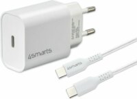 4smarts USB-C Hálózati töltő - Fehér (20W)