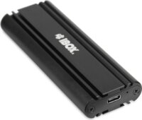 iBox HD-07 M.2" USB 3.2 Külső SSD ház - Fekete