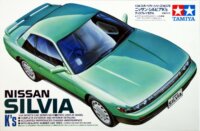 Tamiya Nissan Silvia KS autó műanyag modell (1:24)
