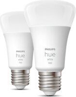 Philips Hue LED A60 izzó 9.5W 1100lm 2700K E27 - Meleg fehér (2db)