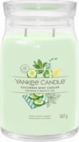 Yankee Candle Signature Cucumber Mint Cooler Illatgyertya 567g