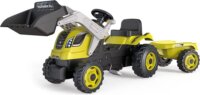 Smoby Farmer Max Traktor utánfutóval - Sárga
