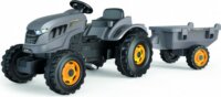 Smoby Stronger XXL Traktor utánfutóval - Szürke