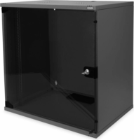 Digitus 19" Fali rack szekrény 12U 595x540x400mm - Fekete