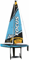 Amewi RC Segelyacht Focus III Racing távirányítós vitorlás hajó - Kék