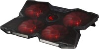 Konix Drakkar Stormur 17,3" Laptop hűtőpad - Fekete/Piros