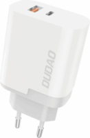 Dudao A6XSEU USB-A / USB-C Hálózati töltő - Fehér