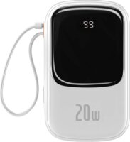 Baseus Qpow Pro Powerbank 20000mAh (1.5-3A / 5-12V) - Fehér