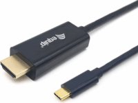 Equip 133413 USB-C - HDMI 1.4 Kábel 3m - Fekete