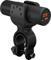 Goobay Bike kerékpár Powerbank és lámpa 5000mAh (1.5-3A / 5-12V) - Fekete