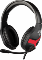 Konix Nemesis Nintendo Switch Vezetékes Gaming Headset - Fekete/Piros