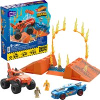 Mattel HKF88 MEGA Hot Wheels Tigriscápa 245 darabos építő készlet