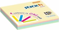 Stick'n Magic Pad Öntapadó jegyzettömb 76x76 mm - Pasztell színek (100 lap/tömb)