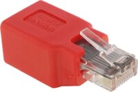 Delock RJ45 Crossover Adapter male - female