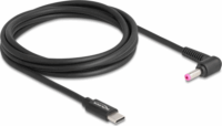 Delock 87973 USB-C apa - HP 4.8x1.7mm apa Notebook töltőkábel - Fekete (1.5m)