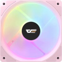 Darkflash CL12 120mm RGB Rendszerhűtő - Rózsaszín